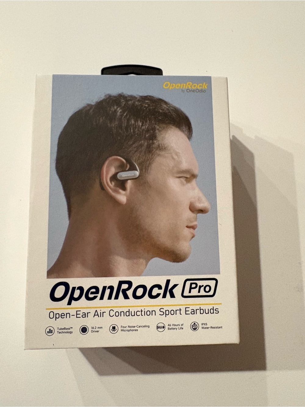 Open-Ear Air Conduction Sport Earbuds — Tan